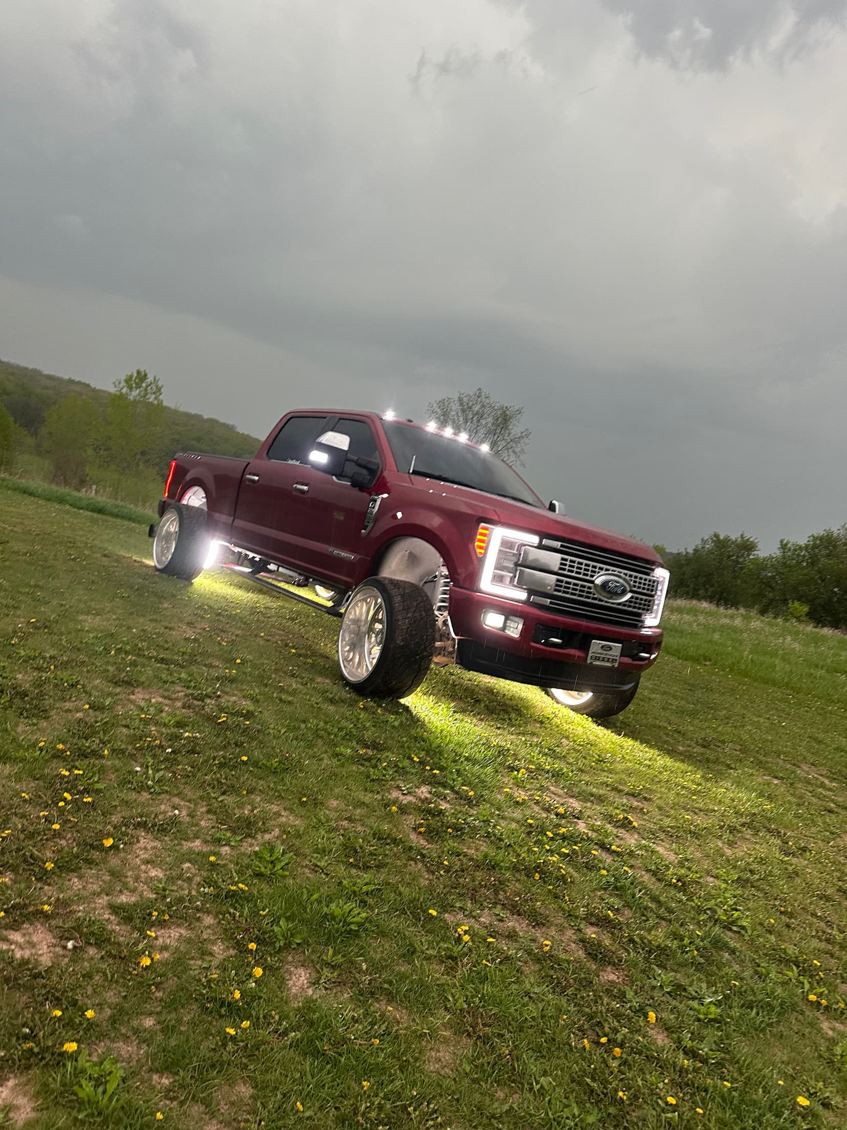 Lifted Ford Super Duty diesel truck custom tuned by Fine Tuned Diesel
